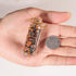 SUNYIK 7 Chakra Stone Wishing Bottles Set of 7, Tumble Chip Crystal Healing Reiki Wicca Stones Kit...