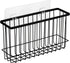 Toplife Wall Door Adhesive Kitchen Wrap Organizer Rack, No Drilling, Black...