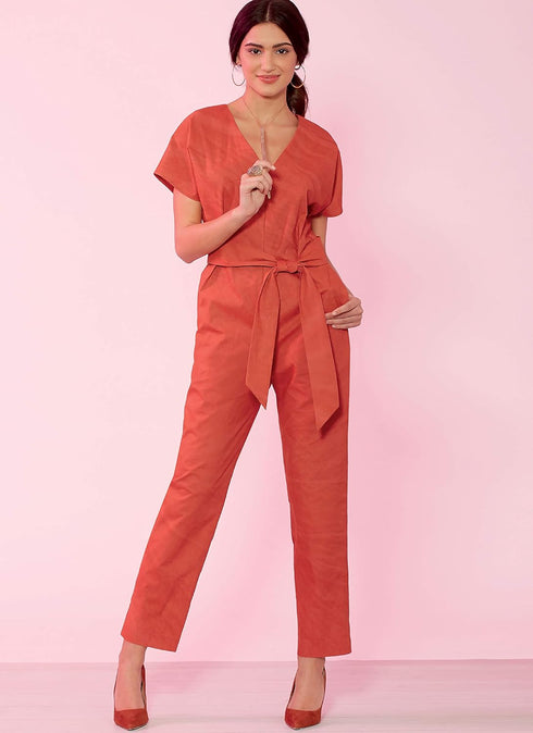 McCall's Patterns McCall's Learn Women's Jumpsuit and Romper, Sizes L-XL Sewing Pattern, White...