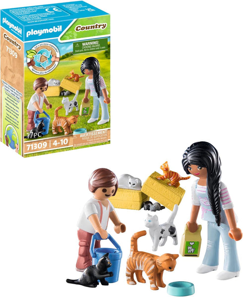 Playmobil Cat Family...
