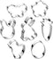 Easter Cookie Cutter Set - 7 piece - Egg, Carrot, Bunny, Flower, Chick, Bunny Face and Butterfly...