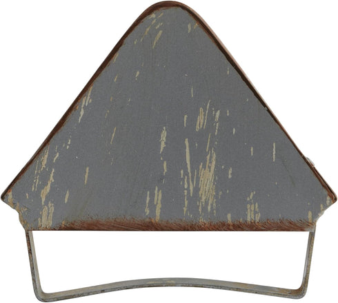 Creative Co-Op Rustic Farmhouse Metal Dish Rack with 18 Slots, Zinc Finish...