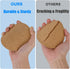 8 Pcs Drink Coasters with Holder, Thicker Cork Coasters for Drinks Absorbent for Coffee Table Wooden Coaster Set Tabletop Protection Cup Mat Bar K...