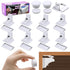 Magnetic Cabinet Locks Baby Proofing, Child Safety Magnet Drawer Lock (8 Locks + 2 Key), Safety First Adhesive Magnetic Locks for Cupboard and Pan...