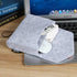Bag for Power Adapter Storage, Felt Portable Electronics Accessories Organizer Pouch forLaptop Power Supply Magic Mouse Charger Cable Hard Drive P...