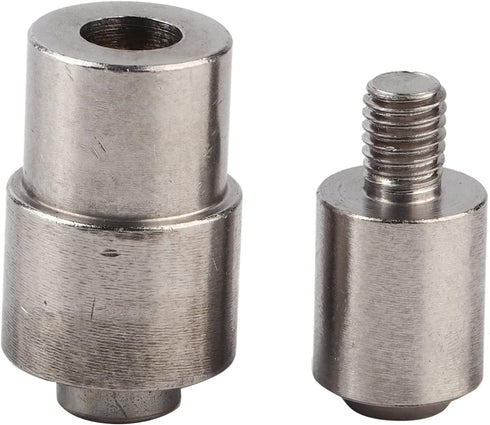Eyelet Buckle Dies, Hand Press Machine Setter Puncher Grommet Die Manual Installation Tool Hand Fastened for Leather Craft Clothing Fabric Holepun...