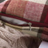 MIULEE Pack of 2 Decorative Pillow Covers Check Buffalo Plaids Pillowcase Tartan Linen Rustic Farmhouse Square for Bench Sofa Couch Car Bedroom Re...