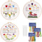 Youteer 3 Sets Embroidery kit for Beginners, Cross Stitch Practice Kits with Pattern and Instructions Hand Stitch for Craft Lover, Beginner......