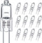 G4 Halogen Bulb 12V 20W, 12 Pack G4 Light Bulb Dimmable, T3 JC Type G4 Base Bi-Pin Bulb, for Under Cabinet Puck Light, Chandeliers, Landscape Ligh...