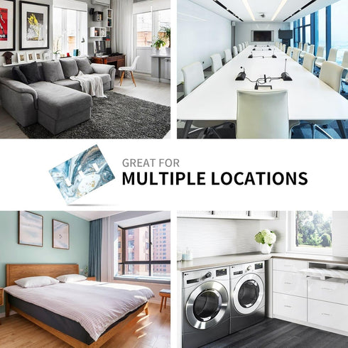 Blue Marble Light Switch Cover 3 Gang Wall Plate Triple Toggle Switch Plate Covers, Abstract Decorative Light Switch Plates for Office Home, 4.50 ...