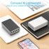 Desktop 5 Port USB Wall Charger 40W 8A, USB Hub Charging Station for Multiple Devices, Protable Multi Port USB Charger for Cell Phone, Tablet, And...