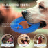 Puppy Teething Chew Toys, Freezable Puppy Teething Toy, 1 Teething Ring +1 Teething Bone Freezable Dog Chew Toys Set (Blue)...