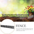 Yardwe 8pcs Miniature Garden Fence Fairy Garden Fence Micro-Landscape Dollhouse Decorations...