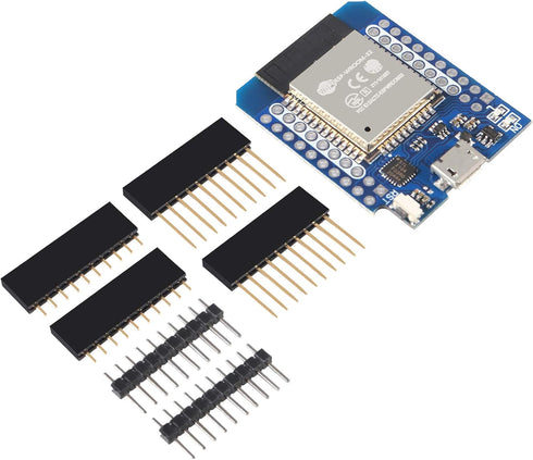 ESP32 D1 Mini NodeMCU ESP-WROOM-32 WLAN WiFi Bluetooth IoT Development Board 5V Compatible with Arduino (3pcs)......