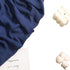 Muslin Swaddle Blanket, 100% Viscose Made from Bamboo Solid Dark Blue Unisex Swaddle Wrap, Soft Silky Muslin Swaddle Blankets Neutral Receiving Bl...