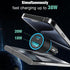 2 Pack 38W USB C Car Charger Fast Charging for iPhone 15 Pro/Max/Plus/Samsung Galaxy S24/Ultra/S23/S22 fe Dual Port Cigarette Lighter USB Charger[...