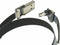 FFC Micro USB FPV Flat Slim Thin Ribbon FPC Cable Micro USB 90 Degree to Standard USB A for sync and Charging Black(40CM)...