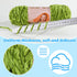 Kogyxe Baby Blanket Yarn, 2 Pack of 200g/7.05oz - Polyester, for Crochet Weaving Craft Yarn, Velvet Yarn with Plastic Big Eye Needle for Knitting/...