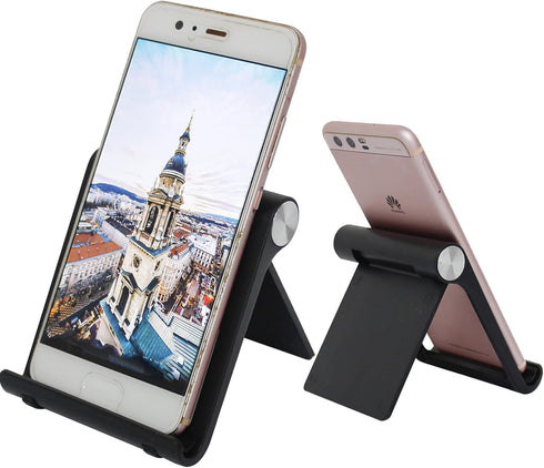 Mayten Foldable Cell Phone Stand for iPhone- Adjustable Phone Holder with Wide Compatibility, Portable Desktop Dock for iPhone 15/14/13/12/11/Pro/...