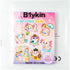 Axolotl Make a Face Sticker - 36Pcs Make Your Own Cute Axolotl Stickers Games, Pink Animal Mix and Match Art Craft Party Favor for Girls Boys Kids...