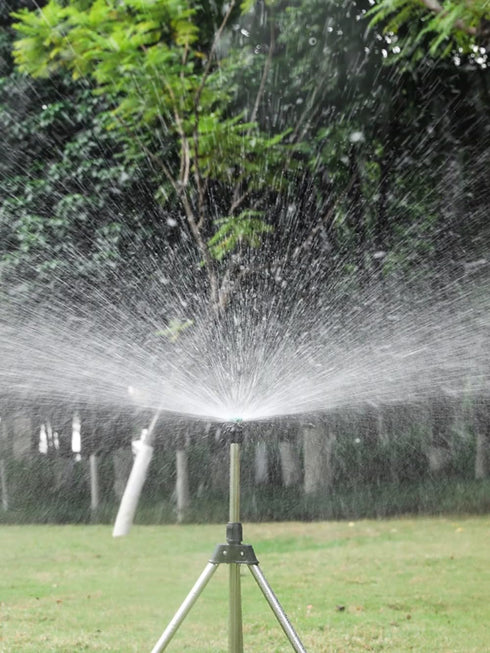 1/2Inch Automatic Rotating Sprinkler Heads Micro Sprinkler 360 Degree Rotation for Garden Irrigation (Orange 10pcs)...