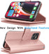 Tekcoo Wallet Case for iPhone 12 Mini / iPhone12 Mini (5.4 inch) 2020 Luxury ID Cash Credit Card Slots Holder Carrying Pouch Folio Flip PU Leather...