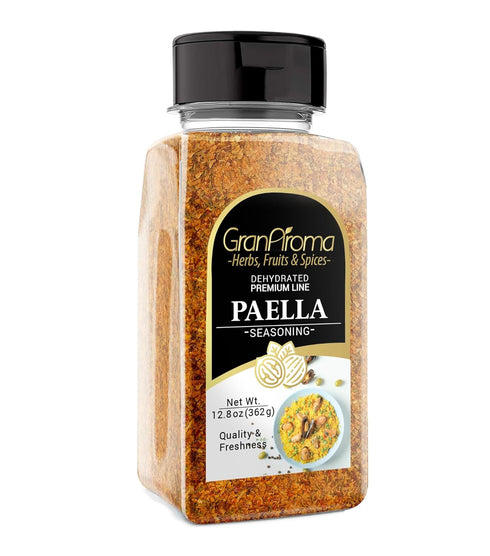 GranAroma Paella Seasoning, 12.8 oz, Authentic Spice Blend, Contains Saffron, Spanish Cuisine...