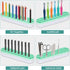 Unaone Silicone Makeup Brush Holder, Multipurpose Beauty Tool Organizer Make up Brush Storage Stand for Painting Pen Brushes Nail Clippers Drill P...