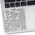 Synerlogic (5pcs) Mac OS Shortcuts Sticker | Keyboard Stickers for macOS | No-Residue Laminated Vinyl MacBook Cheatsheet for Laptop | MacBook Shor...