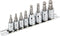 Powerbuilt 642402 SAE Wobble Ball Hex Bit Set, 8-Piece, Silver...