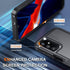 for Samsung Galaxy A25 Case, Full Body Heavy Duty Rugged Shockproof Protective Phone Cover with Lanyard Strap, Tempered Glass Screen Protector, Bl...