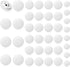 40 Pcs Satin Tuxedo Buttons White Buttons, Satin Covered Metal Shank Buttons, Vintage White Coat Sewing Button, Jacket Buttons Dress Buttons(18mm/...