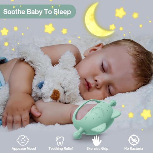 Baby Teething Toys for Babies 0-6 Months,Baby Teether Chew Toys for Teething Relief,Silicone Teething Mitt,Baby Toys 6 to 12 Months,Perfect Baby S...