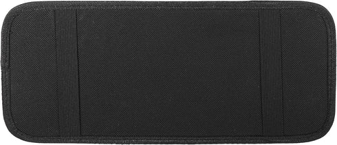 X AUTOHAUX 2pcs Car CD Visor Storage Cases Vehicle Sun Visor Organizer with 10 DVD Storage Sleeves Black with White Line...
