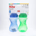 Nuby 2-Pack No-Spill Easy Grip Cup, 10 Ounce, Colors May Vary...