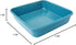 casaWare 7-Inch Toaster Oven Ultimate Series Commercial Weight Ceramic Non-Stick Coating Square Pan (Blue Granite)...