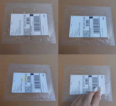 Packing List Envelopes, Clear 7.5" x 5.5" Self Adhesive Shipping Labels Envelope Pouches (100 PCS)...