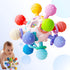 Baby Sensory Teething Toys - Teething Montessori Learning Developmental Toys for Baby - Newborn Teething Ball - Rattle Sensory Infant Chew Toys fo...