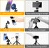 Magnetic Tripod Phone Mount Adapter with 1/4"-20 Hole, Adjustable Phone Holder for Tripod, Selfie Stick, Ring Light, Compatible with Magsafe iPhon...