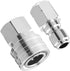 RIDGE WASHER Pressure Washer Adapter Set, 3/8 Inch Quick Connect Kit, Stainless Steel Female NPT Fitting, 5000 PSI, 2-Pack...