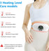 Electric Heating Pad for Period Cramps Portable Menstrual Heating Pads for Women and Gril with 3 Heat Levels and 3 Massage Modes Fast Charge Heati...