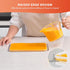 Liquid Dehydrator Trays, 2Pack (9x 7inch) Silicone Fruit Roll Sheets with Edge for Fruit Leather/Egg, Non stick & Easy to Clean, Perfect for Oven/...