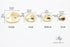 Gold Metal Shank Buttons - 12 Pcs - 4 Size Options - Luxury Wrinkle Round Wave Metal Shank Buttons for Men Women Blazer Coat Uniform Shirt Suit an...