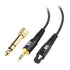 Cable Matters Premium Braided 3.5mm to Mini XLR Headphone Cable 4 ft - Compatible with Beyerdynamic DT 1770 Pro, DT 1990 Pro, AKG K240, K182, K175...