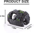 2 PCS Broken Barrel Aquarium Fish Tank Decorations?Aquarium Caves Hideout House Theme Ornaments for Fish Cave Hide?Shipwreck Hideouts Fish Tank Ac...