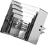 Square Biscuit Cutter with Handle (5 Pieces/Set) - Nest for Easy Storage Stainless Steel Square Cookie Cutter...