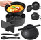 Ramen Bowl Set?Microwave Ramen Cooker Instant Noodles Bowl with Chopsticks Spoon Phone Holder,Rapid Ramen Noodle Bowl for College Dorm Room Essent...