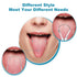 3 PCS Metal Tongue Scraper, Tongue Scrapers for Adults, Stainless Steel Tounge Scrappers, Tounge Scraper, Portable Tongue Scrappers YLYL...