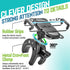 CAW.CAR Accessories Metal Bike & Motorcycle Phone Mount - The Only Unbreakable Handlebar Holder for iPhone, Samsung or Any Other Smartphone. +100 ...