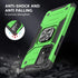 HNHYGETE Samsung A52 Case, Galaxy A52 5G Case, with HD Screen Protector, Shockproof Tough Rugged Hard Rubber Bumper with 360 Rotation Ring Kicksta...